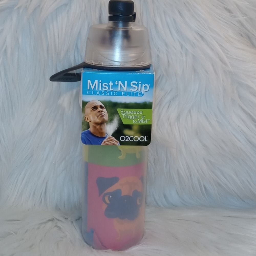 O2COOL Mist 'N sip 20 oz bottle